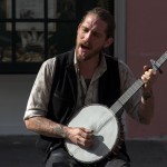 Man on The Road With a Banjo